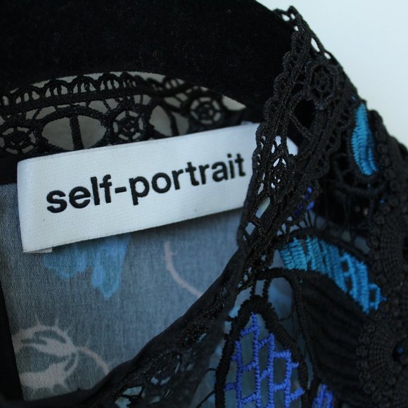 Self Portrait Long Sleeve Short Dress - Picture 5 of 5